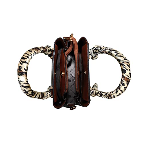 Bagsworks Handbag - Ribbon Handle (Brown)